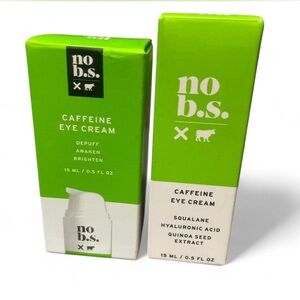 No B.S. Caffeine Eye Creams